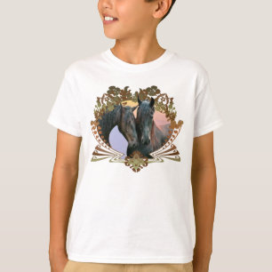 T-shirt Amants de cheval