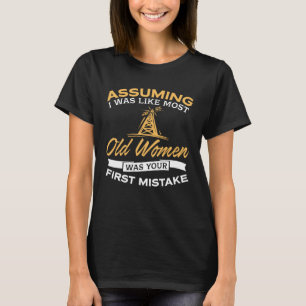 T-shirt Amants drôles d'opérateur radio de jambon de dam