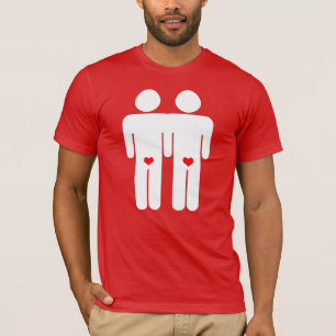 T-shirt Amants gays