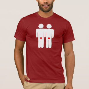 T-shirt Amants gays