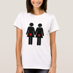 T-shirt Amants lesbiens