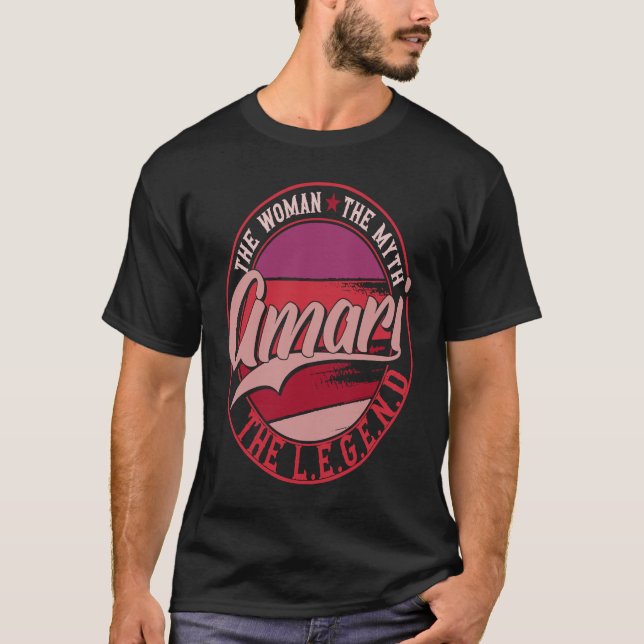 T-shirt Amari the Lady of Myth the Legend (Devant)