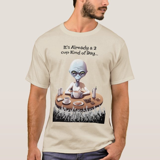 T-shirt amateur Alien (Devant)