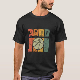 T-shirt Amateur de basket-ball rétro Éléments périodiques
