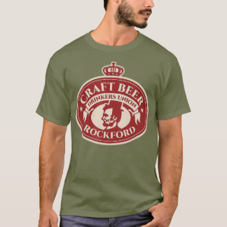 T-shirt Amateur de bière artisanale - Rockford Illinois