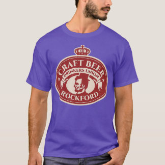T-shirt Amateur de bière artisanale - Rockford Illinois