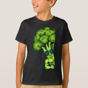 T-shirt Amateur de brocolis Légumes sains Gymnastique Fitn