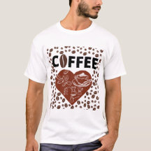 T-shirt amateur de café