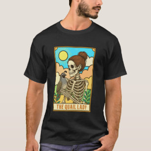 T-shirt Amateur de caille La dame de la caille Observateur