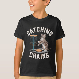 T-shirt Amateur de chat de golf à disque drôle Hommes Femm