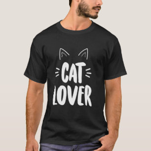 T-shirt Amateur de chat drôle Amateur de chaton Chat migno