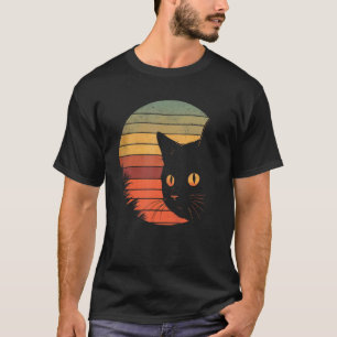 T-shirt Amateur de chat Nuit étoilée de Vincent Van Gogh