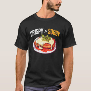 T-shirt Amateur de Chicken Parm croustillant et détrempé