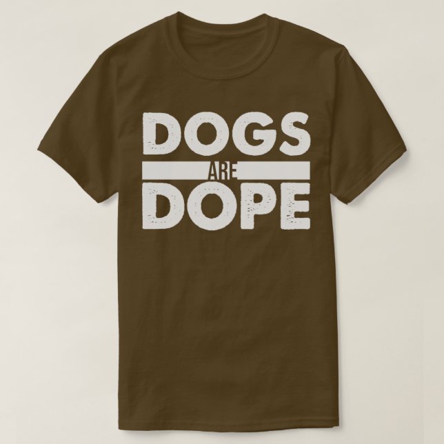 T-shirt Amateur de chiens Parfait cadeau pour maman papa a (Design devant)