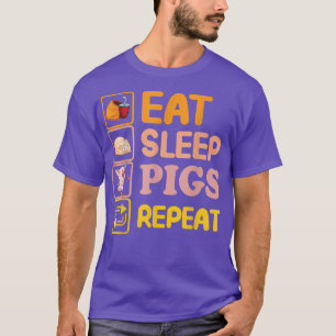 T-shirt Amateur de cochons drôle Élevage de porcs Éleveur