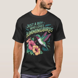 T-shirt Amateur de colibri Propriétaire d'oiseau Ornitholo