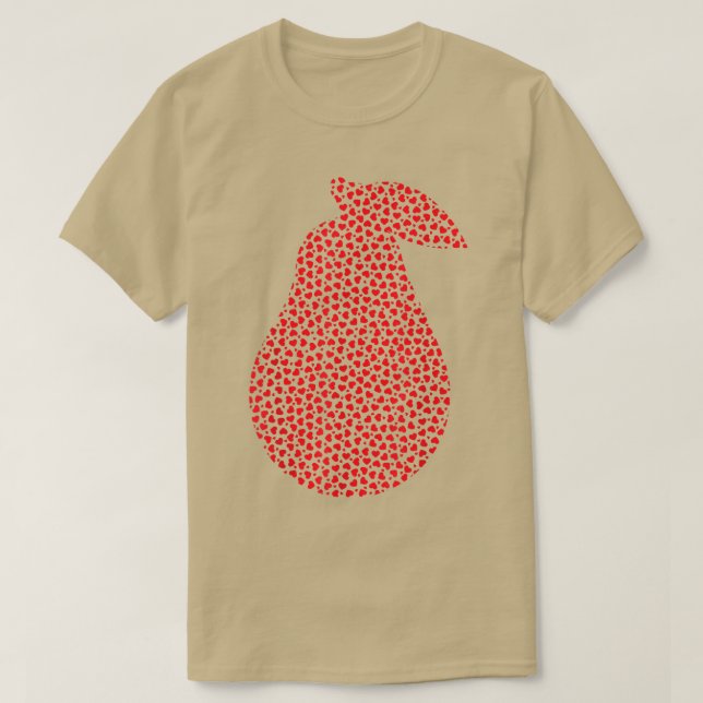 T-shirt Amateur de fruits Avocado Amour coeur drôle Avocad (Design devant)
