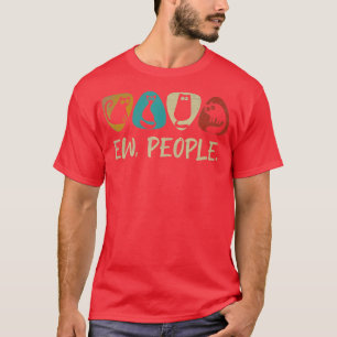 T-shirt Amateur de guitare - Ew People Meowy Amoureux de l