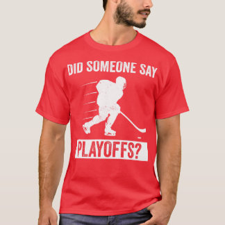 T-shirt Amateur de hockey sur glace amusant Playoff Amateu