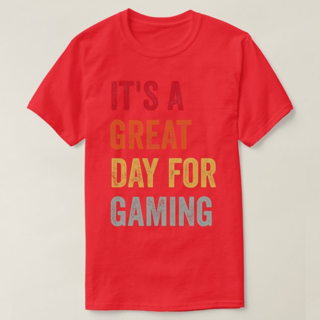 T-shirt Amateur de jeux (Design devant)