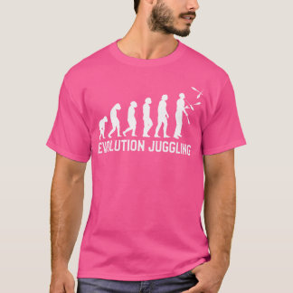 T-shirt Amateur de jonglage en évolution Pin Ball Cirque A
