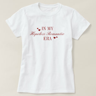 T-shirt Amateur de livres de mon ère romantique sans espoi