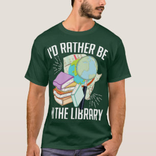 T-shirt Amateur de livres lisant un lecteur de bibliothèqu