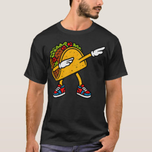 T-shirt Amateur de nourriture mexicaine Dabbing Taco Cinco