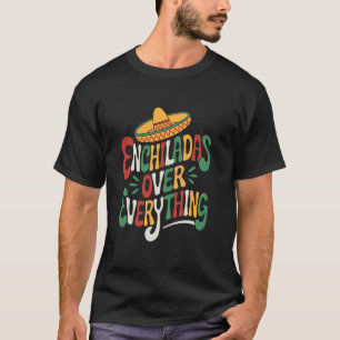 T-shirt Amateur de nourriture mexicaine Enchiladas par-des
