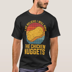 T-shirt Amateur De Nugget De Poulet Poulet Frit Rapide F