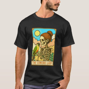 T-shirt Amateur de Perruche à Joues Vertes La Dame Conure