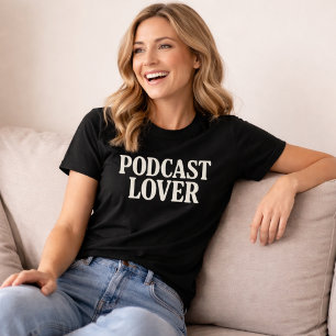 T-shirt Amateur de podcasts