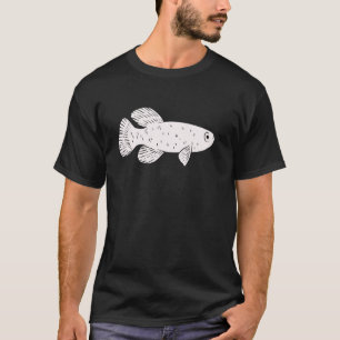 T-shirt Amateur de poisson océan mer guppy animal aquarium