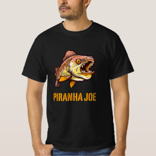 T-SHIRT AMATEUR DE POISSON PIRANHA