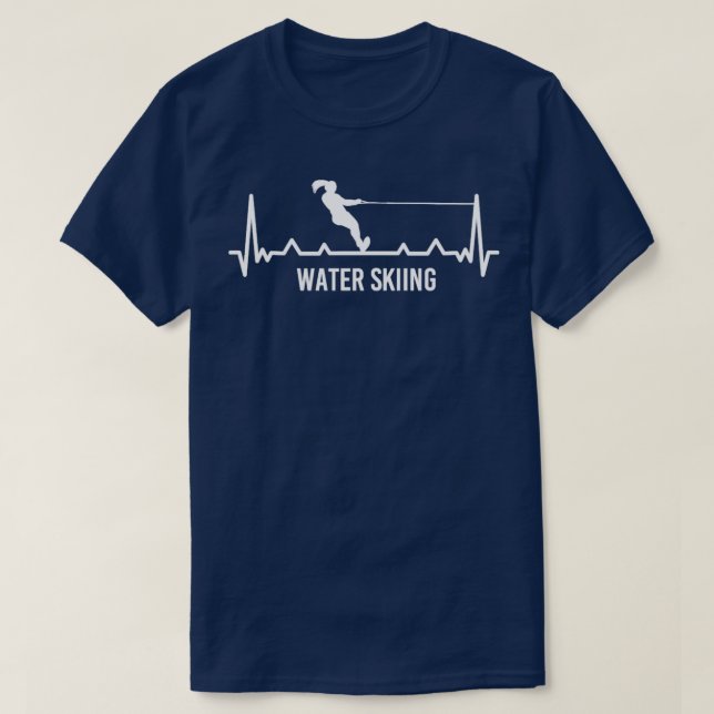 T-shirt Amateur de ski nautique (Design devant)