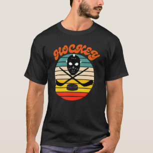 T-shirt amateur de sport de hockey drôle