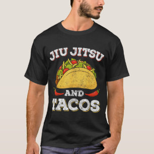 T-shirt Amateur de tacos mexicains drôle Jiu Jitsu BJJ bré