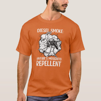 T-shirt Amateur de voiture diesel Répulsif anti-moustique