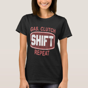 T-shirt Amateur de voiture drôle de répétition de changeme