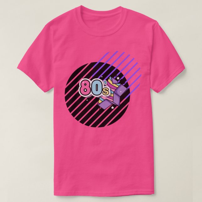 T-shirt Amateur des années 80 (Design devant)