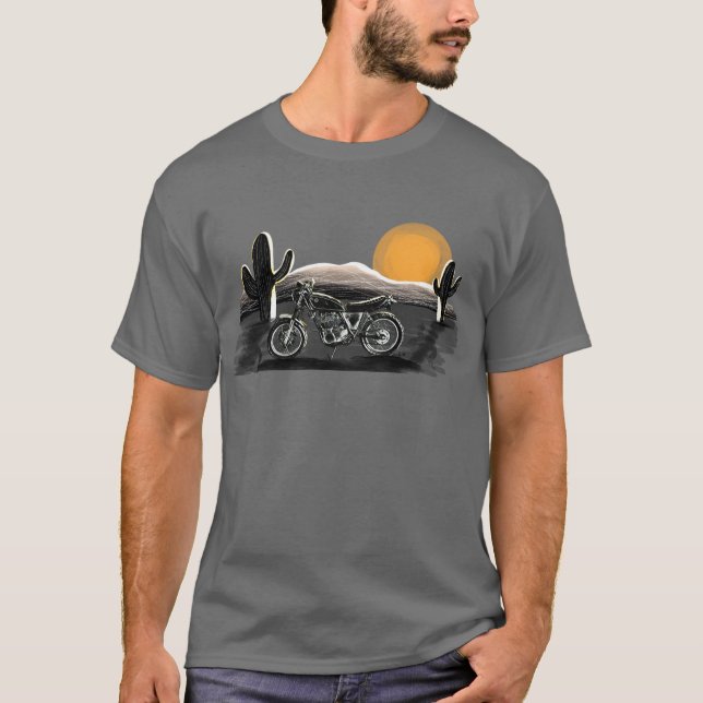 T-shirt Amateur du YAMAHA SR400 (Devant)