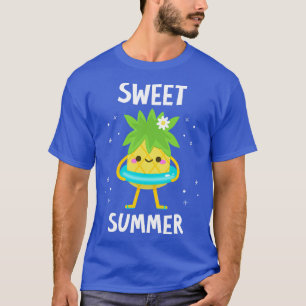 T-shirt Amateurs d'ananas doux Chara d'ananas d'été