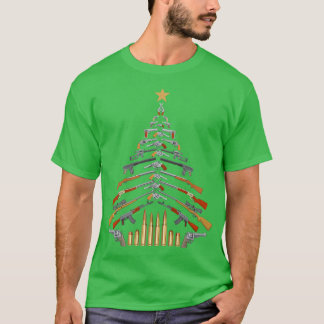 T-shirt Amateurs d'armes militaires Vétérans de Noël