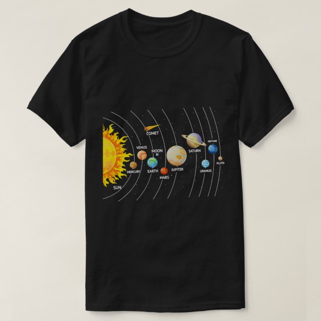 T-shirt Amateurs d'astronomie amateur de chemise spatiale  (Design devant)