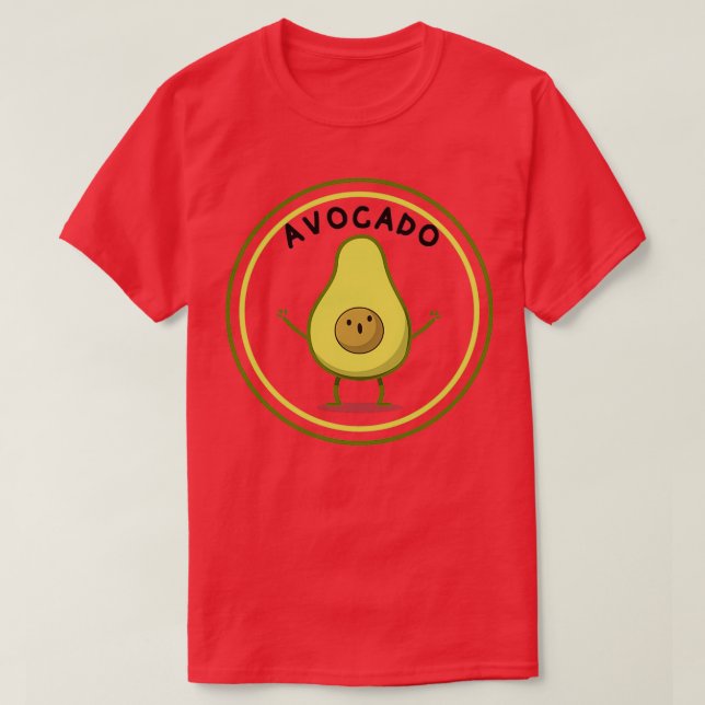T-shirt Amateurs d'Avocado Plush Addiction Cute Avocad (Design devant)