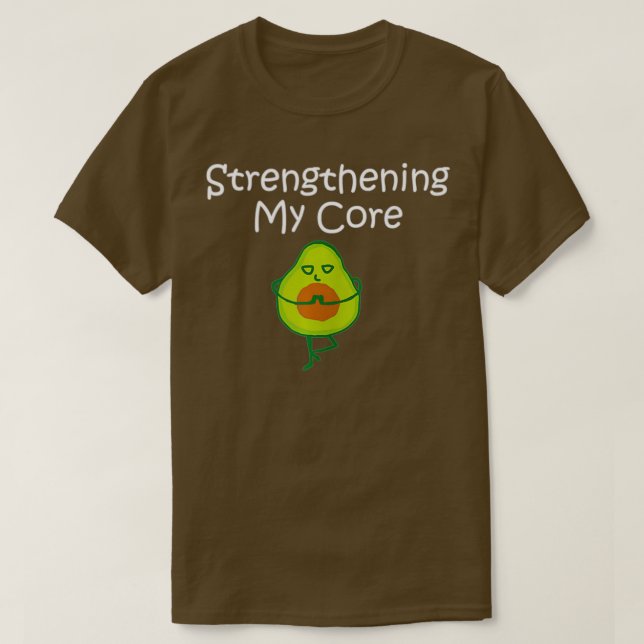 T-shirt Amateurs d'Avocado Renforcer mon coeur (Design devant)