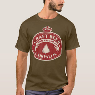 T-shirt Amateurs de bière artisanale Corvallis Oregon