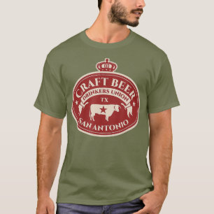 T-shirt Amateurs de bière artisanale - San Antonio Texas