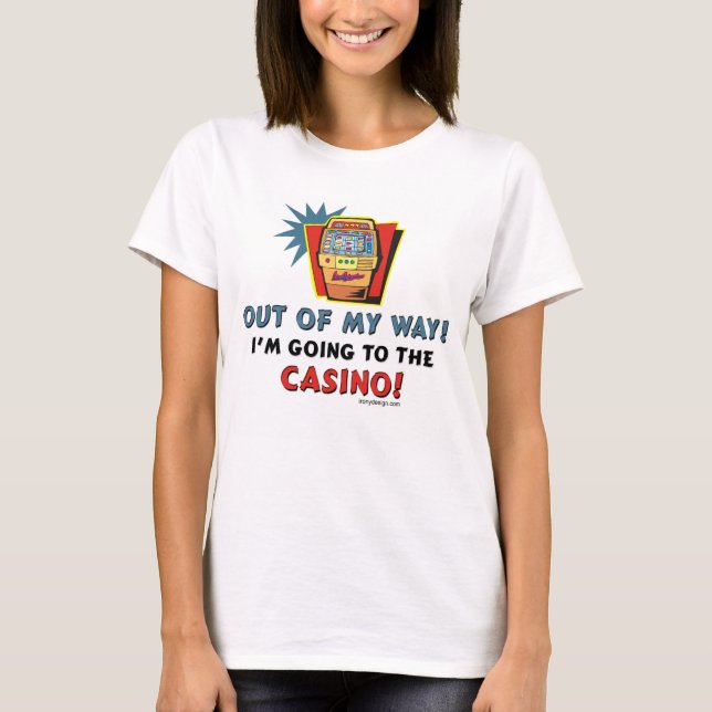 T-shirt Amateurs de casino (Devant)