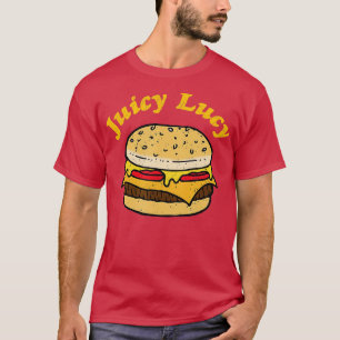 T-shirt Amateurs de cheeseburger Juicy Lucy